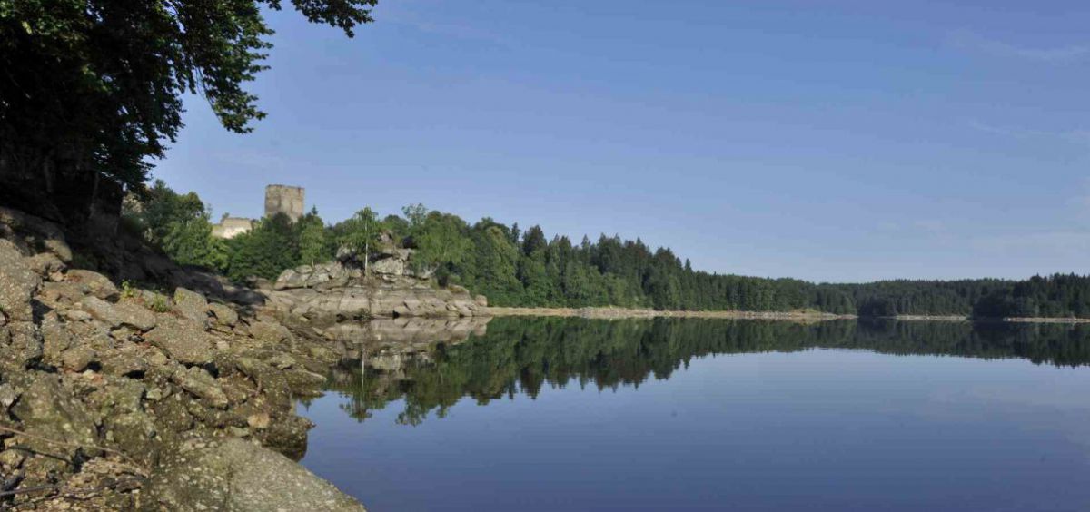 Der Kampstausee in Ottenstein.