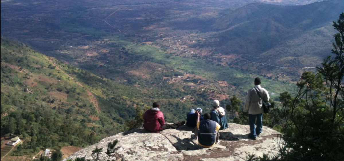 Am Gipfel des Susu Hill.
