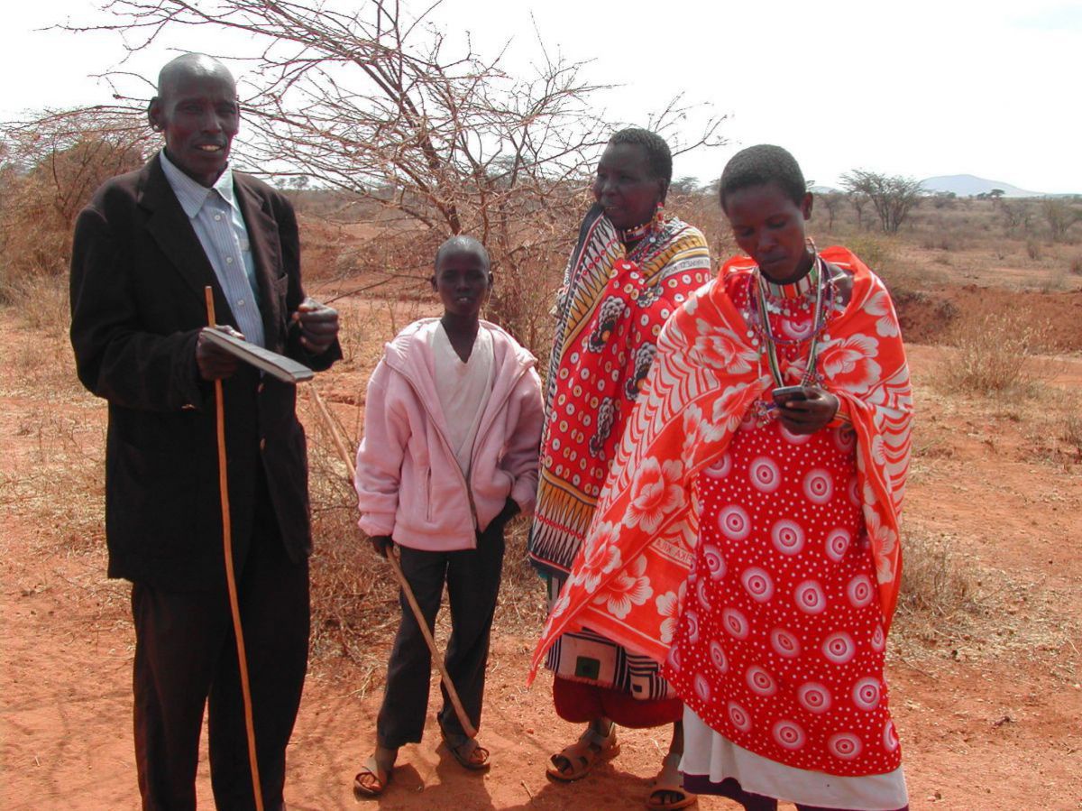 Besuch bei den Maasais.