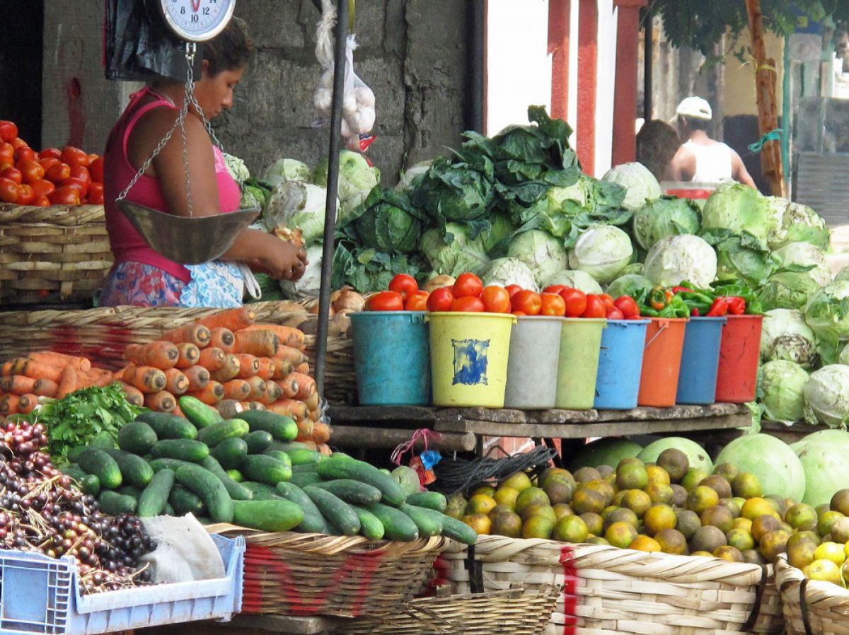 Markt in Leon.