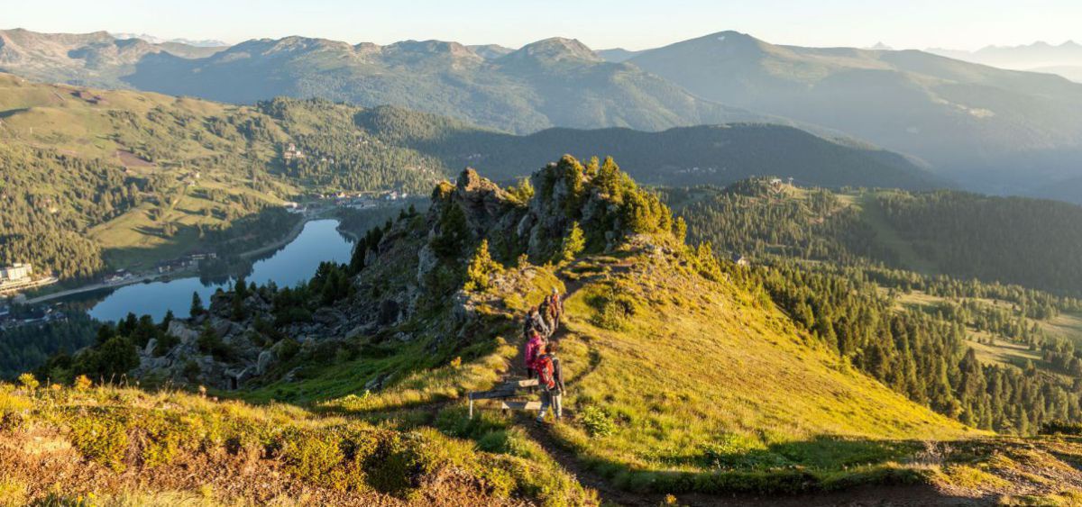 Die Turracher Höhe liegt auf 1.763 m zwischen Kärnten und der Steiermark