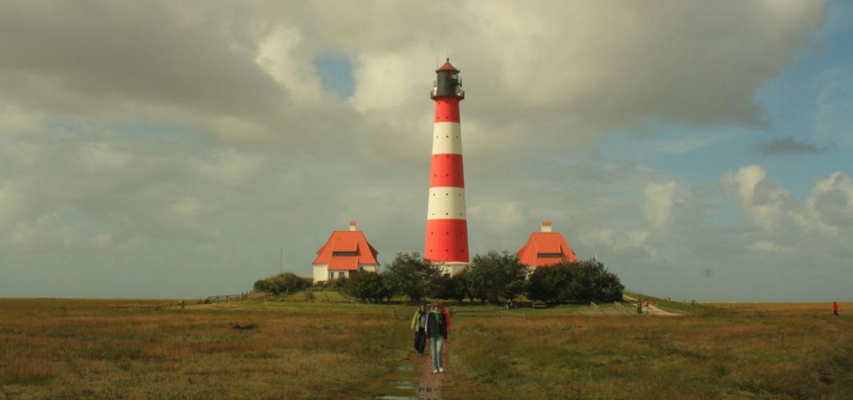 Leuchtturm Eiderstedt.