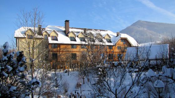 Winterbiild Steinschaler Naturhotels