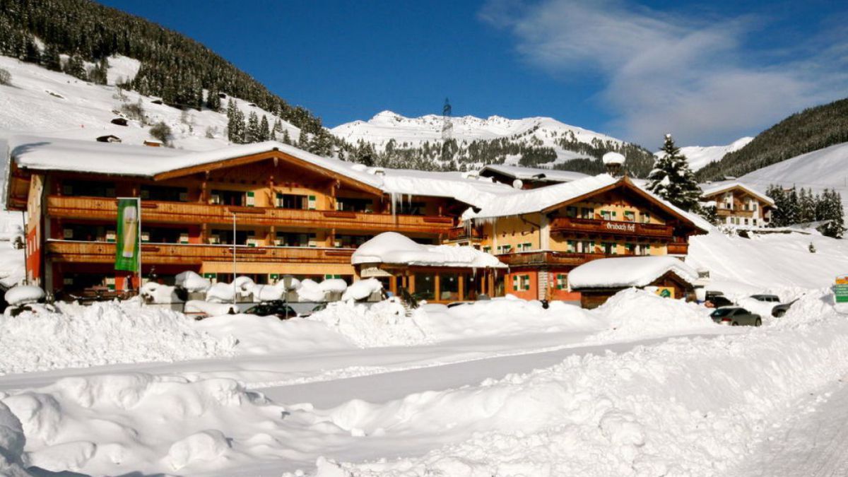 Grubachhof im Winter.