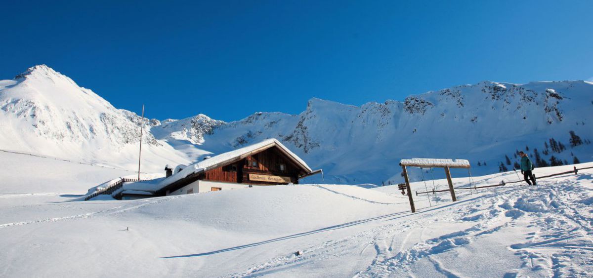 Verscheneite Hütte.