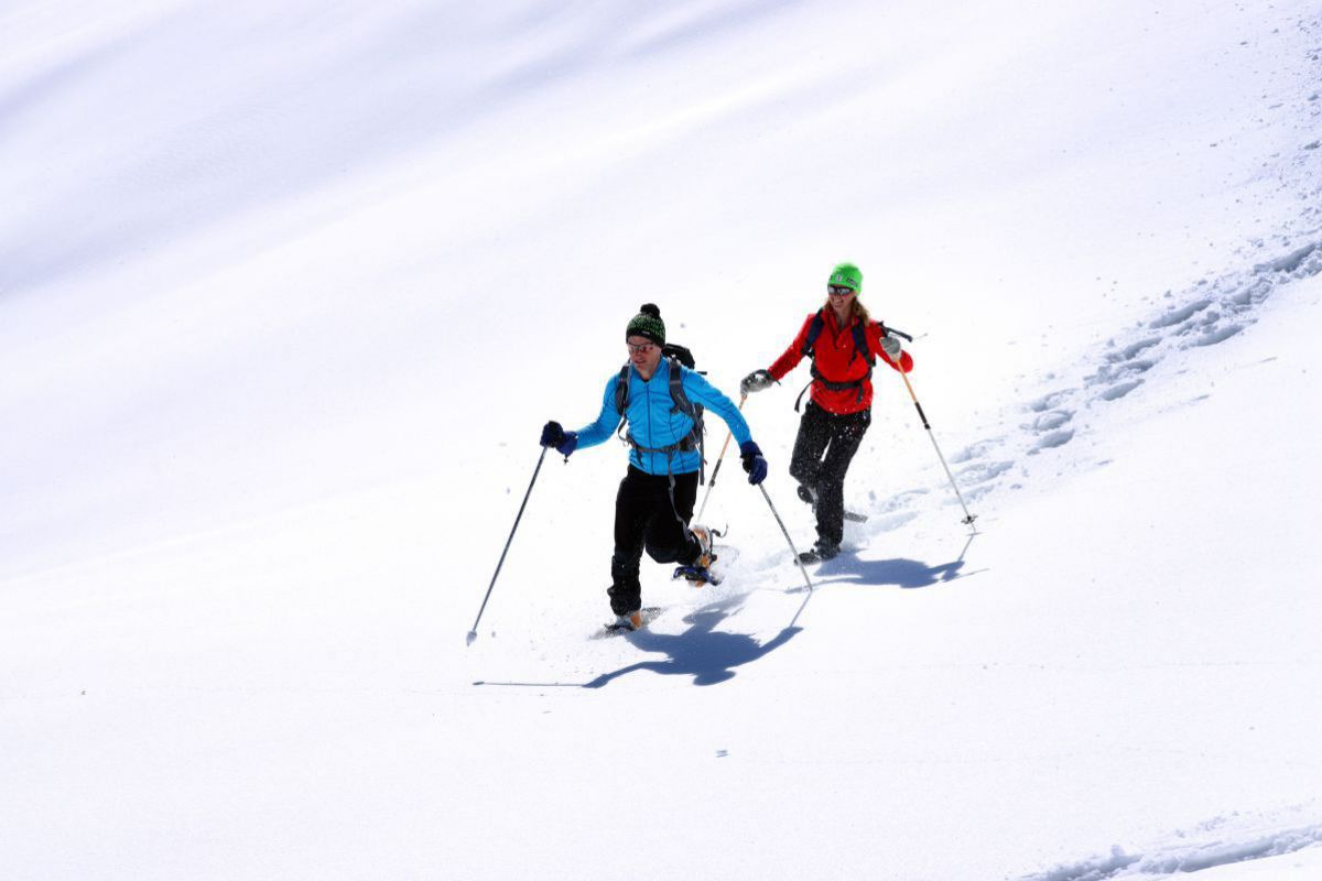 2 Schneeschuhwanderer