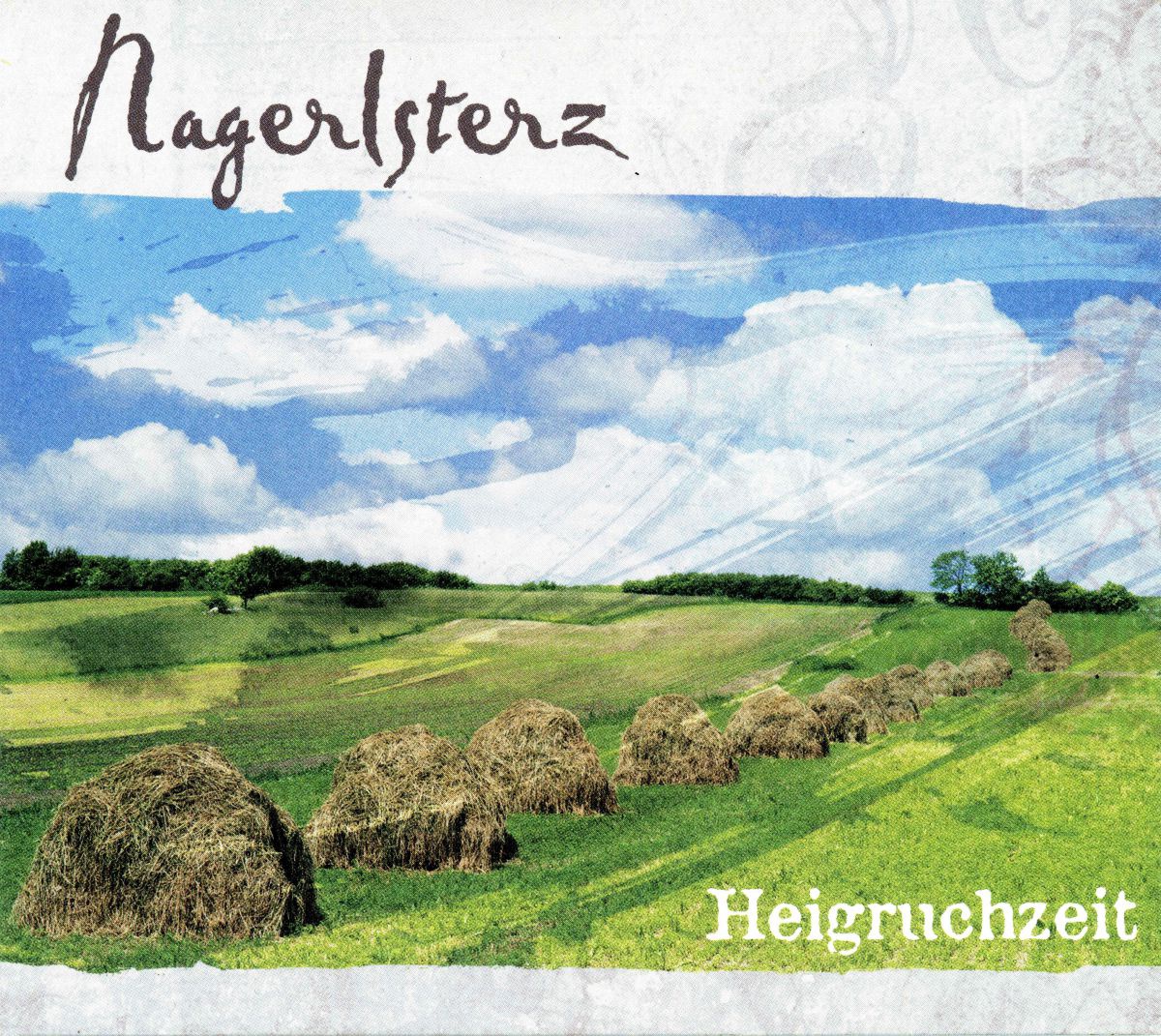 Coverbild: Heuhaufen auf dem Feld