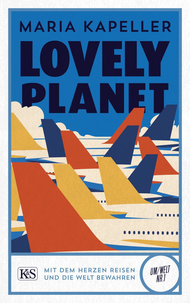 Cover Lovely planet mit stilisierten Heckflügeln von Flugzeugen.