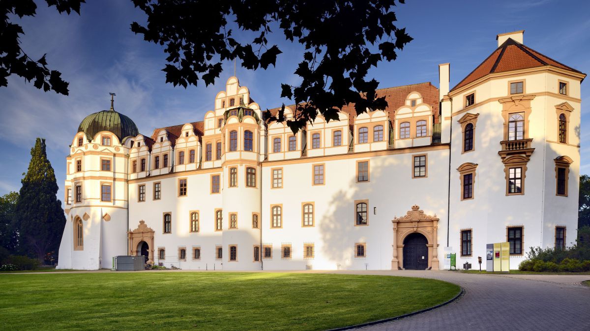 Imposante Schlossanlage.