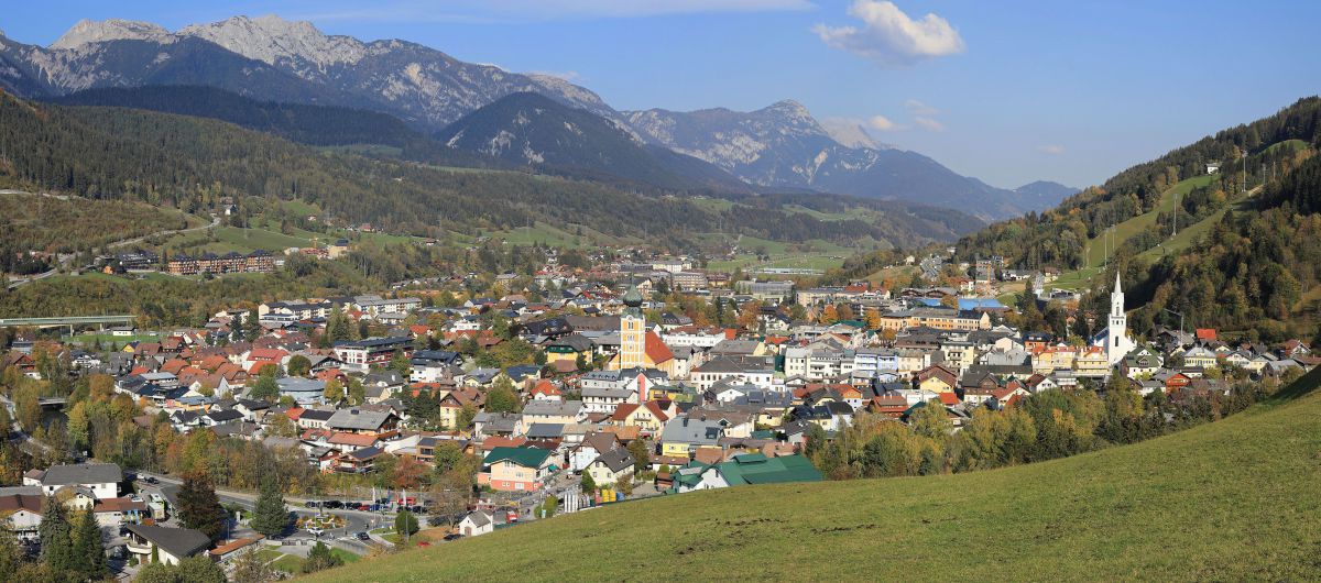 Blick auf Schladming