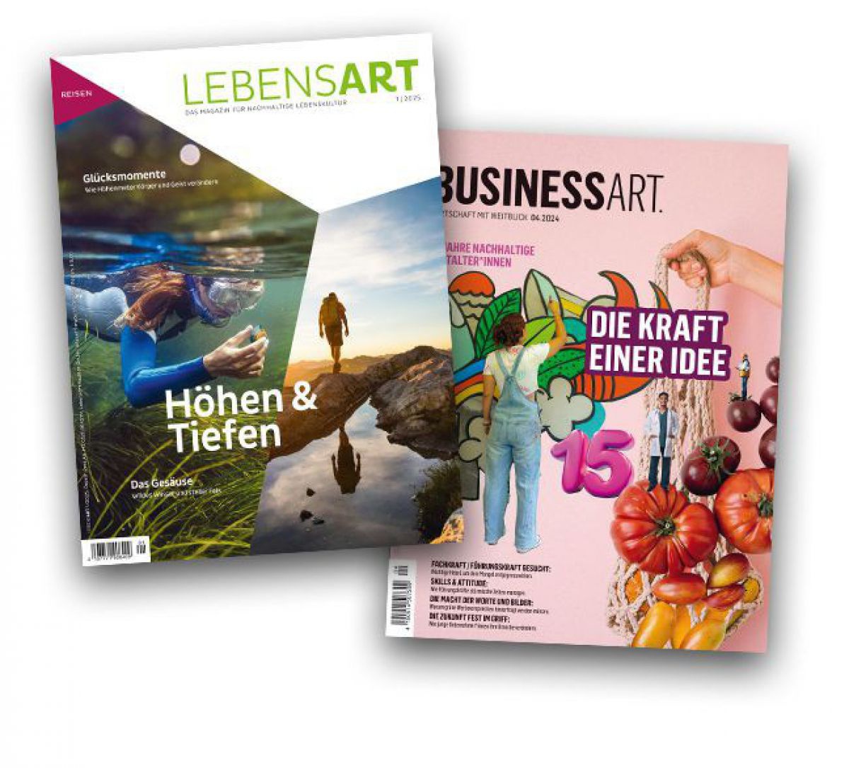 Cover von LEBENSART und BUSINESSART.