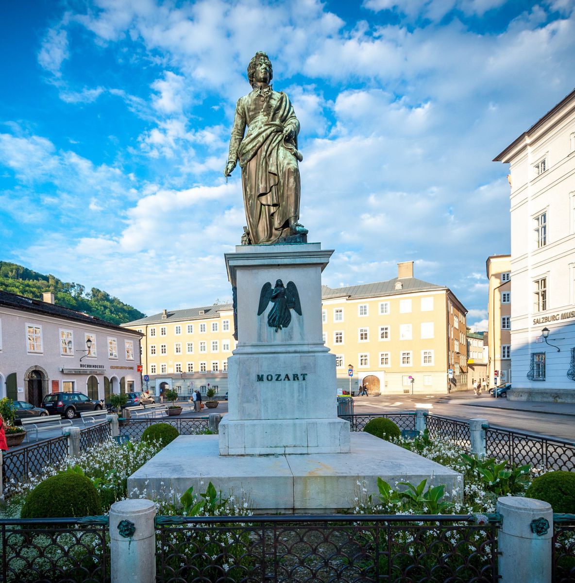 Statue von Mozart